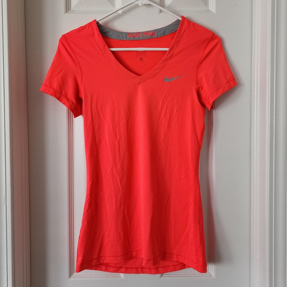 Hot Pink Nike Pro Top